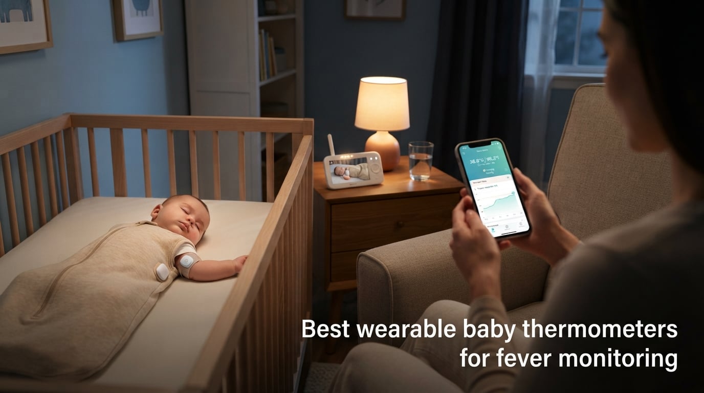 Best wearable baby thermometers for fever monitoring