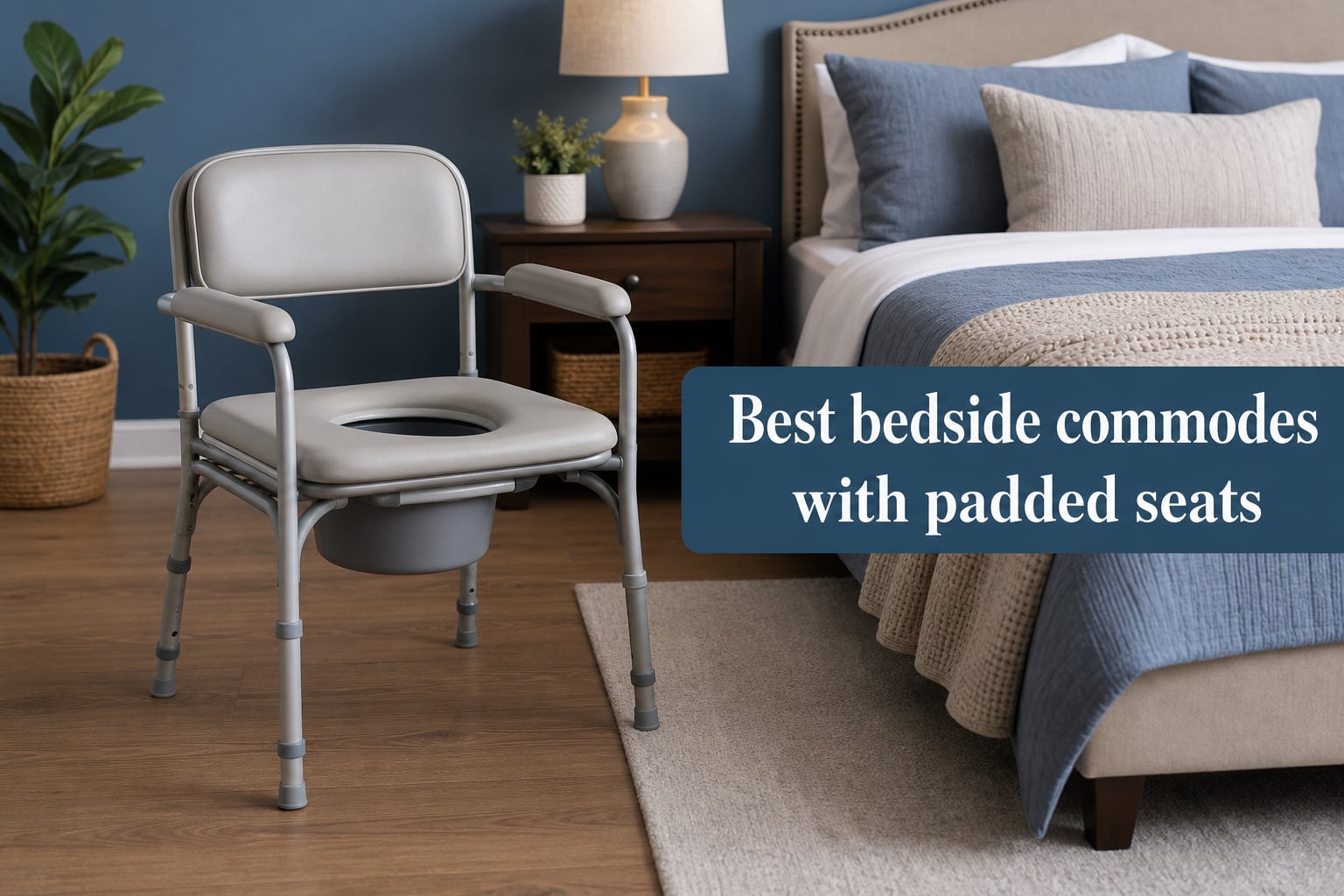 Best bedside commodes with padded seats