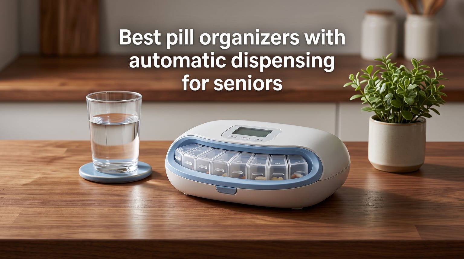 Best pill organizers with automatic dispensing for seniors