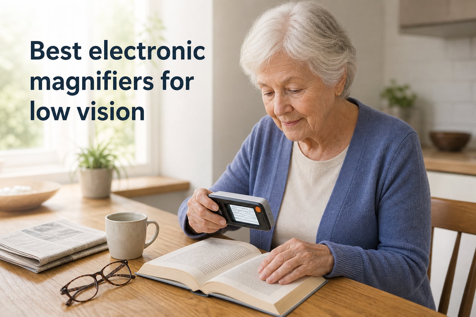 Best electronic magnifiers for low vision