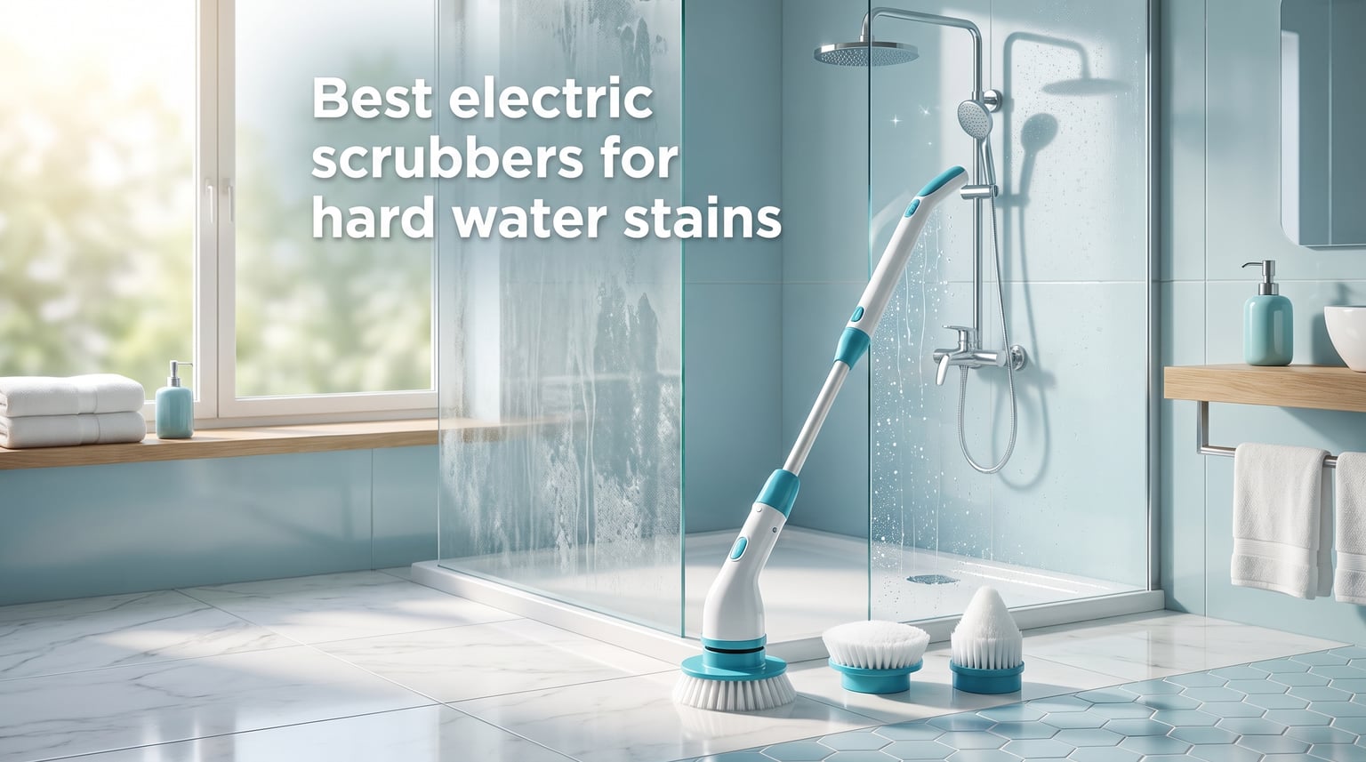 Best electric scrubbers for hard water stains