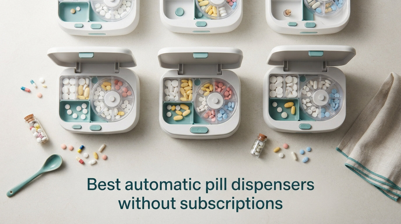 Best automatic pill dispensers without subscriptions