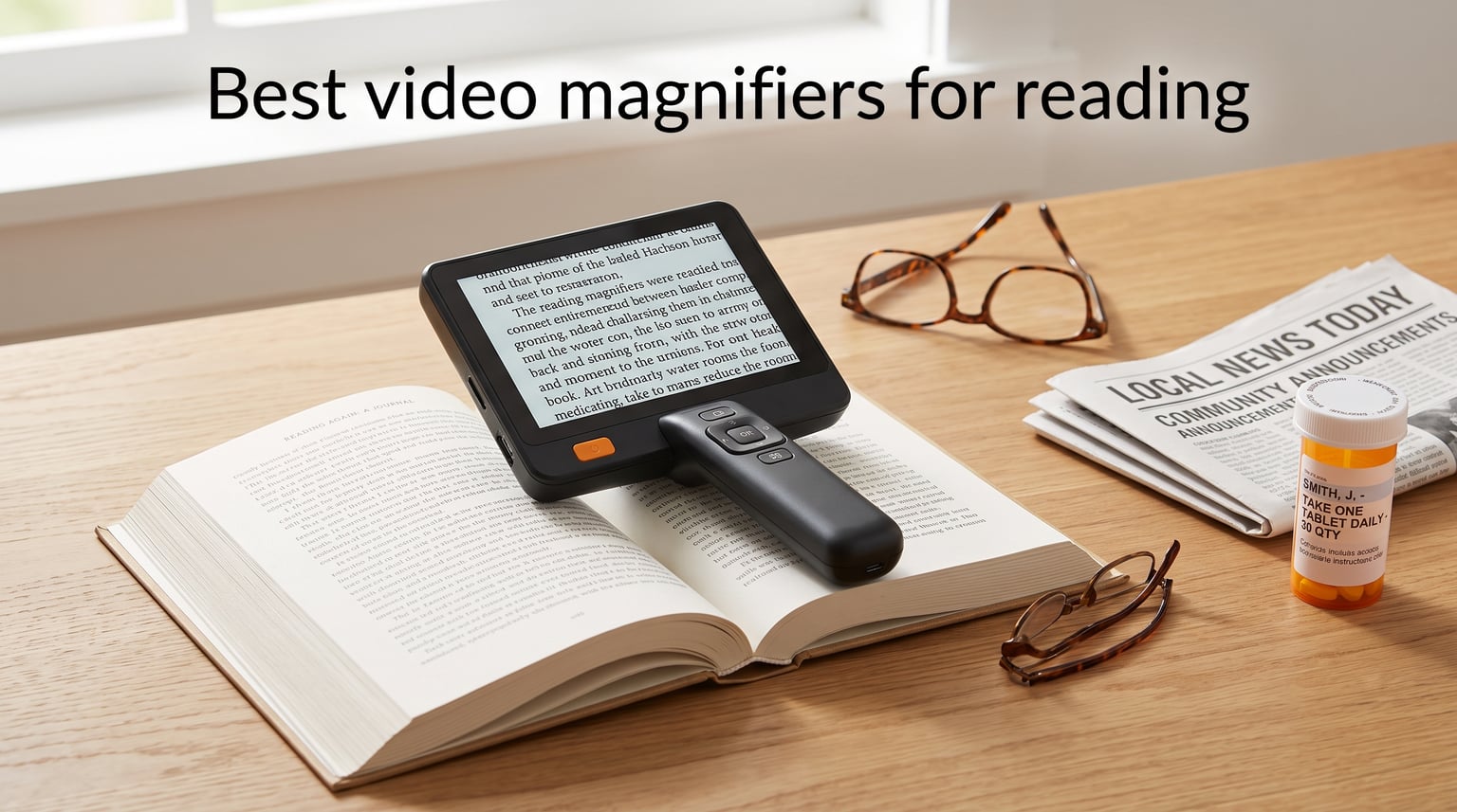 Best video magnifiers for reading