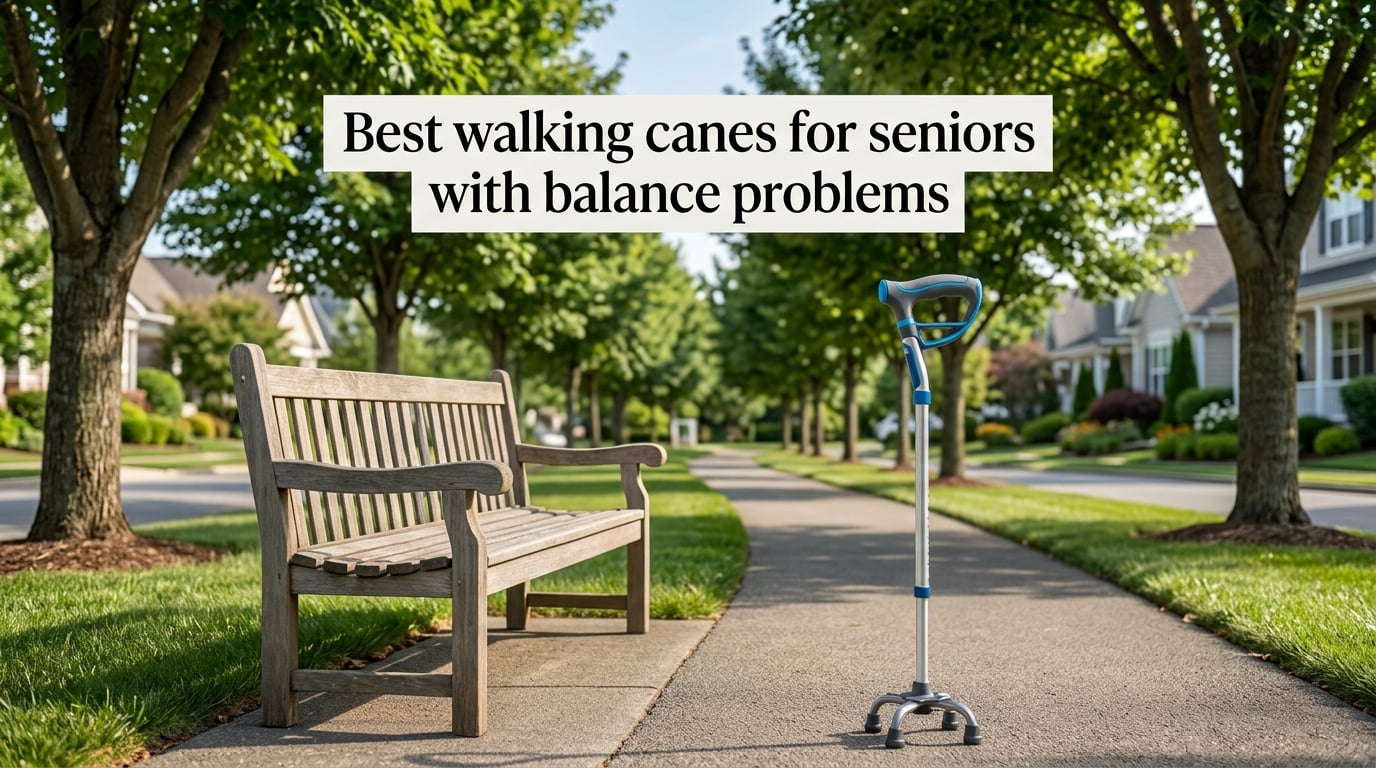 Best walking canes for seniors with balance problems