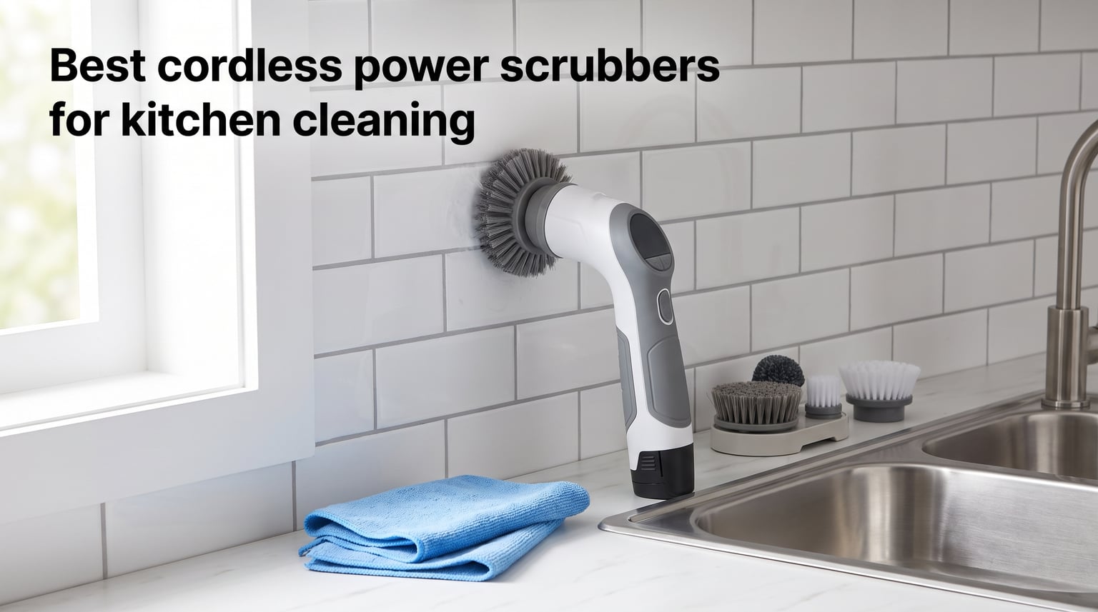 Best cordless power scrubbers for kitchen cleaning