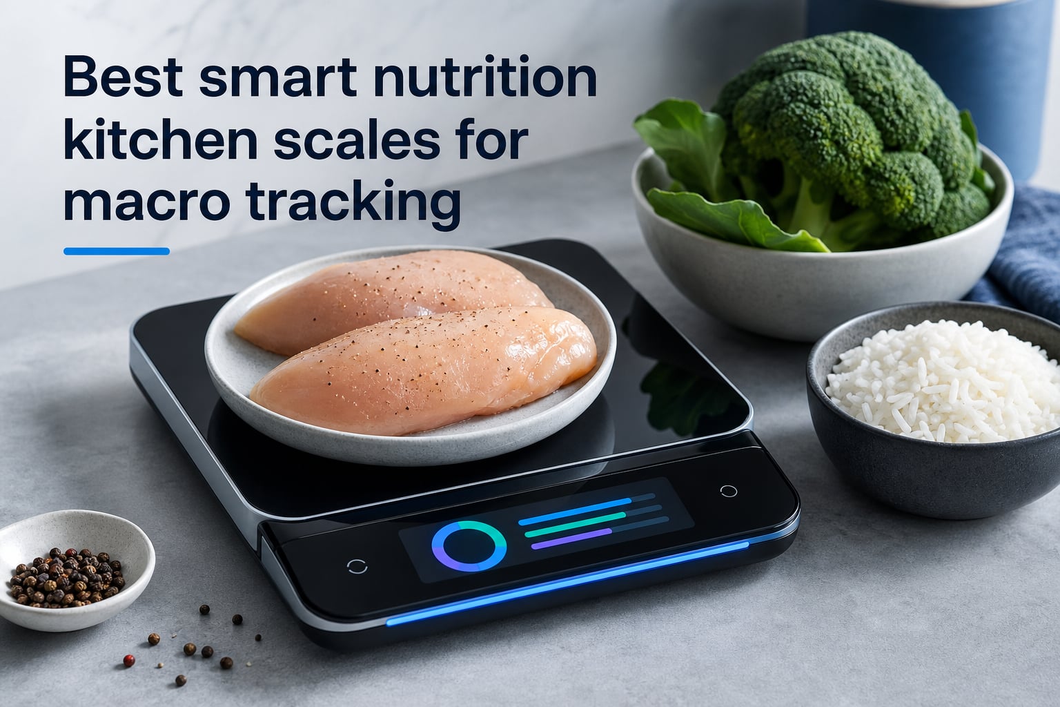 Best smart nutrition kitchen scales for macro tracking