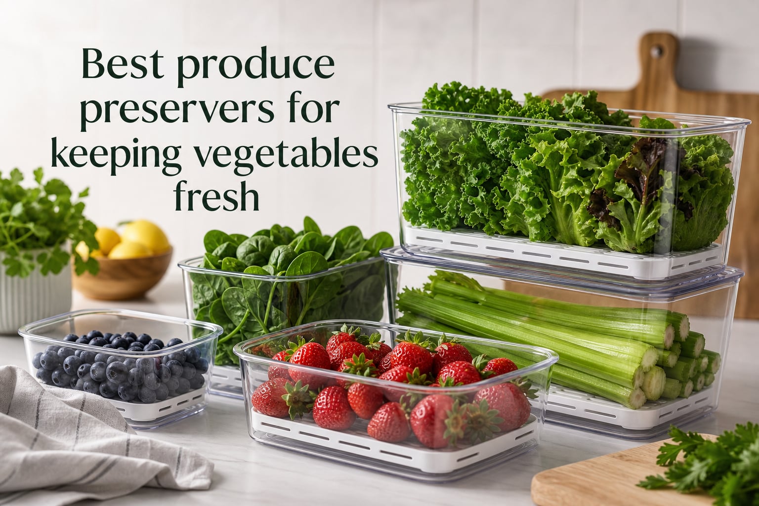 Best produce preservers for keeping vegetables fresh