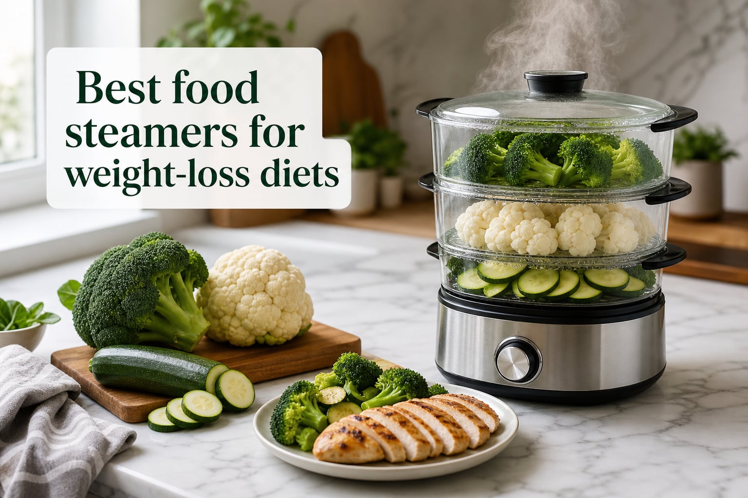 Best food steamers for weight-loss diets