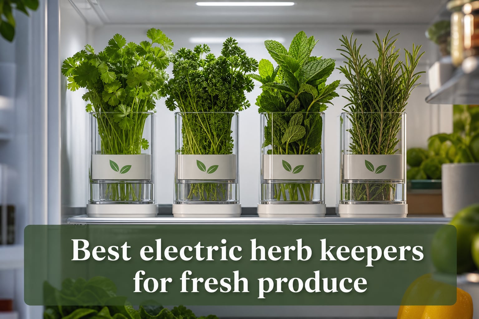 Best electric herb keepers for fresh produce