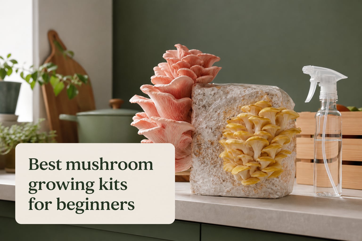 Best mushroom growing kits for beginners