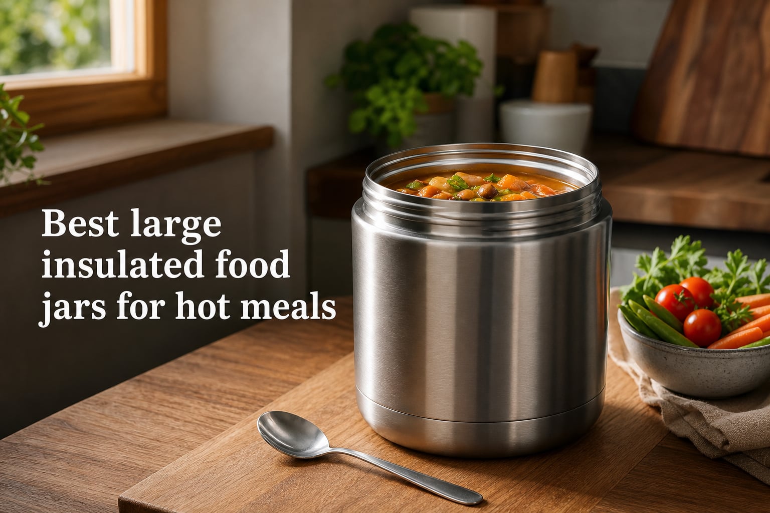 Best large insulated food jars for hot meals