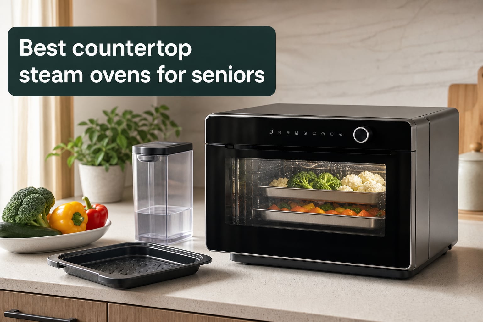 Best countertop steam ovens for seniors