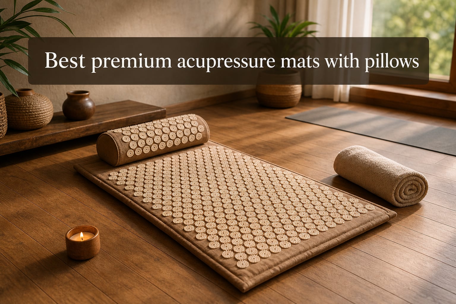Best premium acupressure mats with pillows