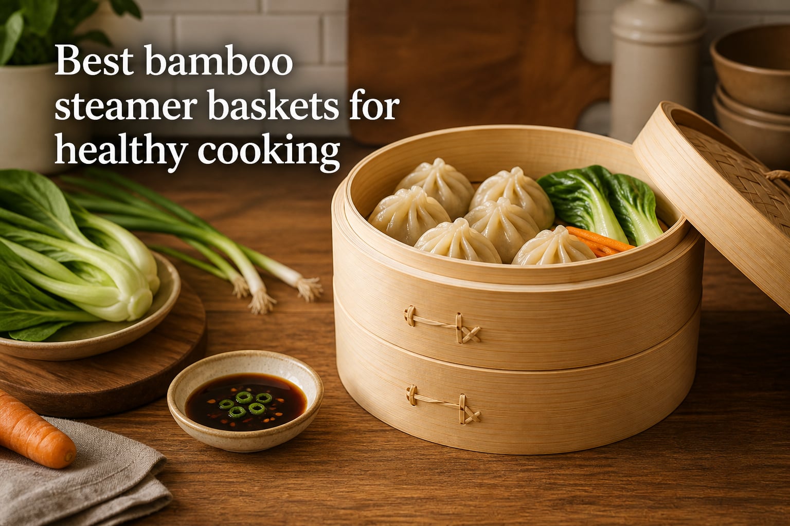 Best bamboo steamer baskets for healthy cooking