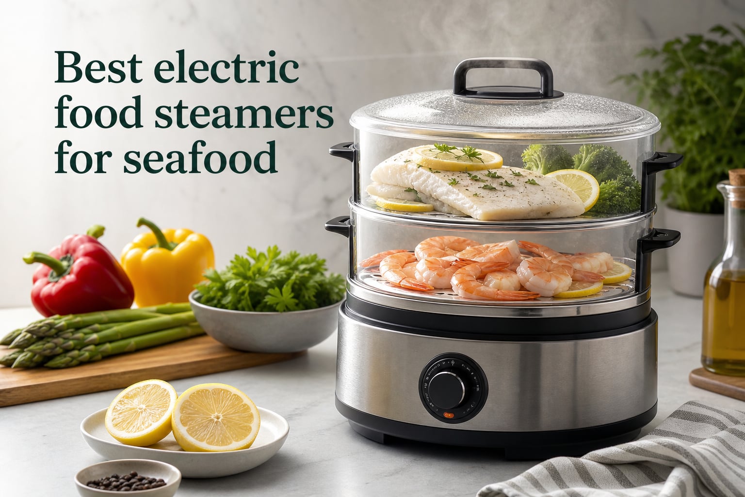Best electric food steamers for seafood