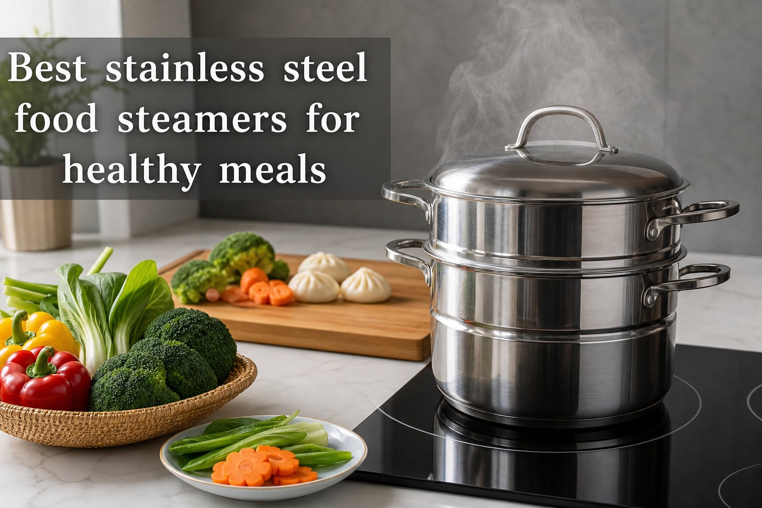 Best stainless steel food steamers for healthy meals