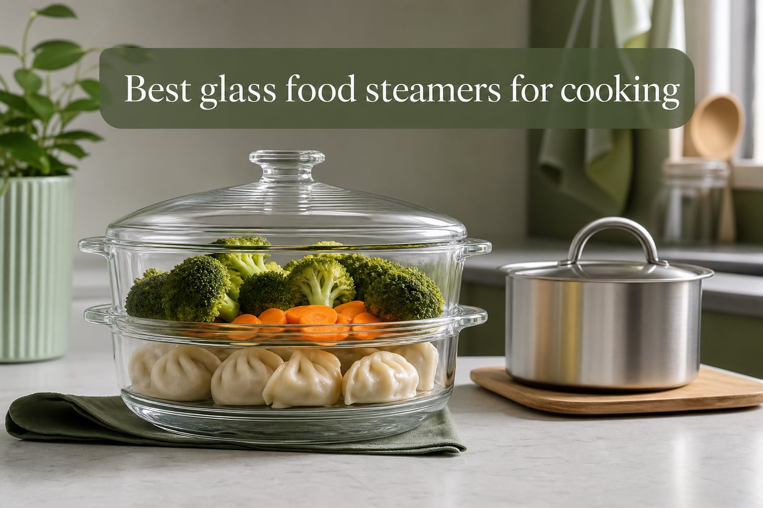 Best glass food steamers for cooking