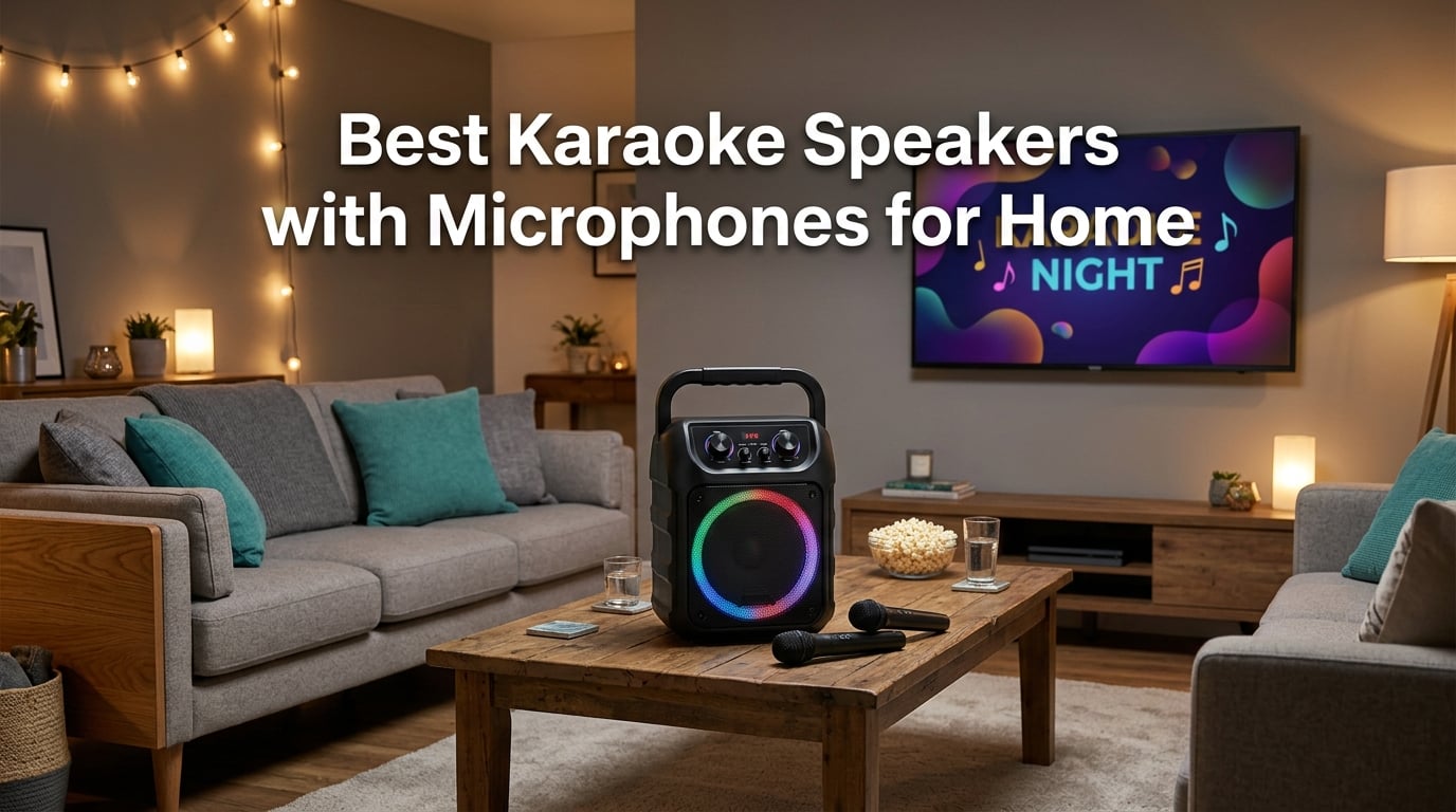 Best Karaoke Speakers with Microphones for Home