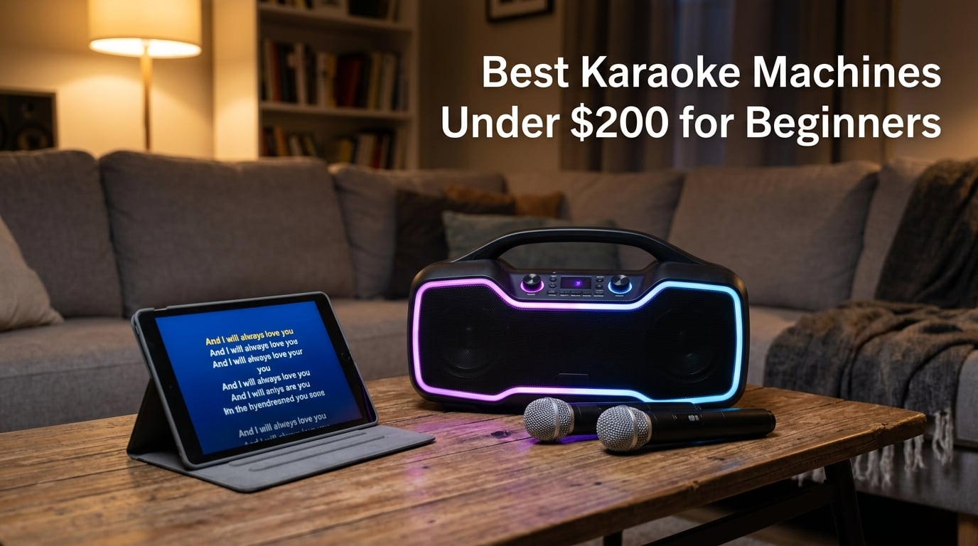 Best Karaoke Machines Under $200 for Beginners