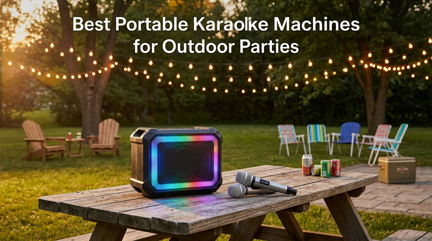 Best Portable Karaoke Machines for Outdoor Parties