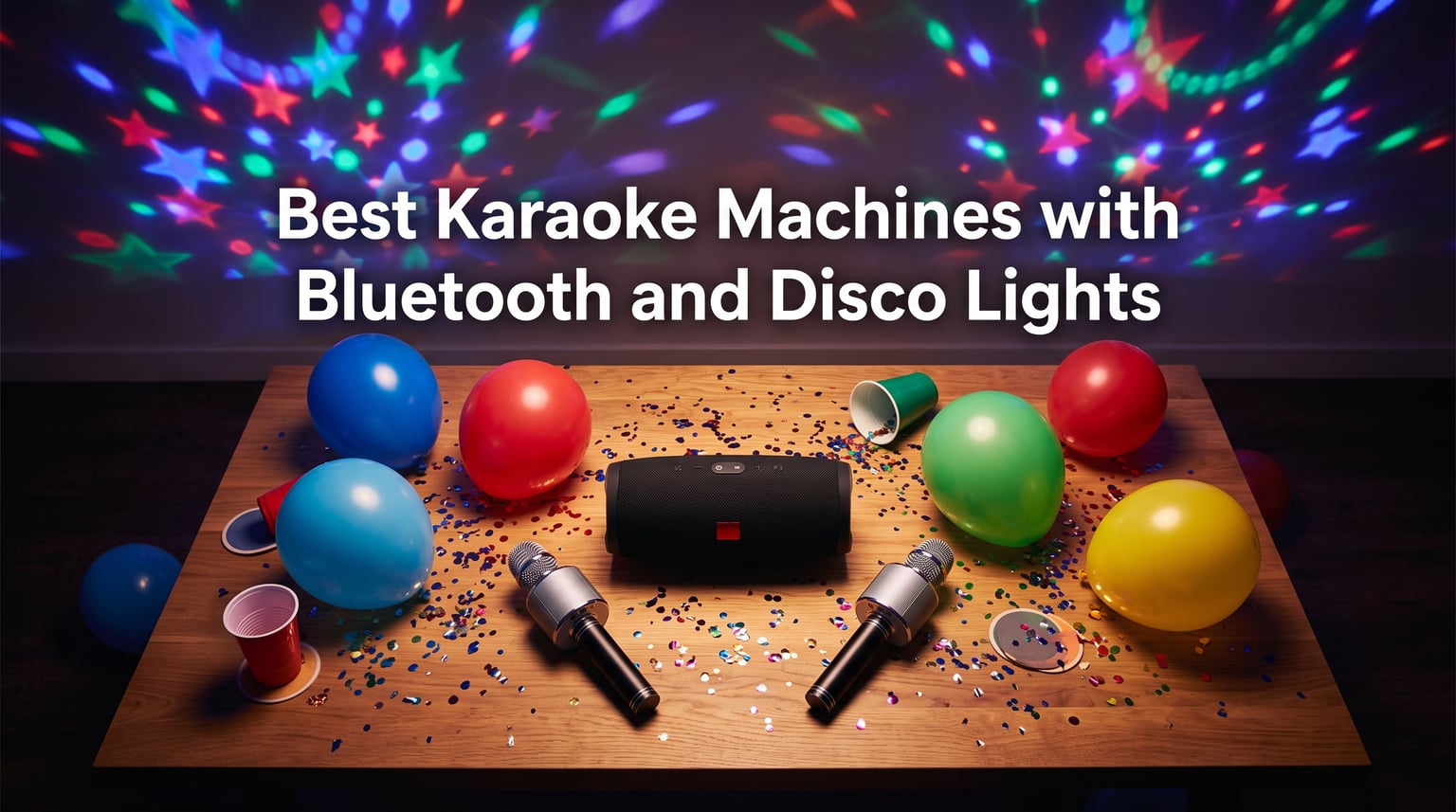 Best Karaoke Machines with Bluetooth and Disco Lights