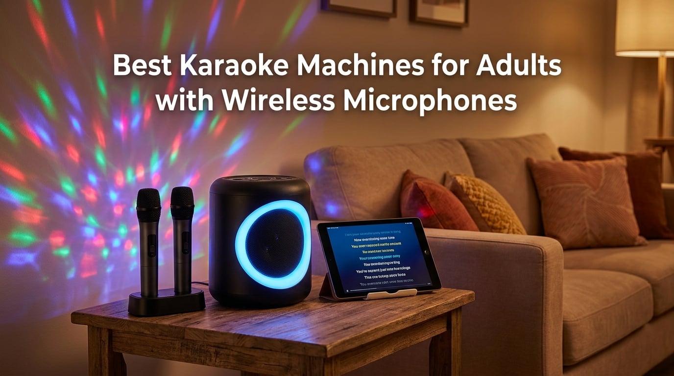 Best Karaoke Machines for Adults with Wireless Microphones