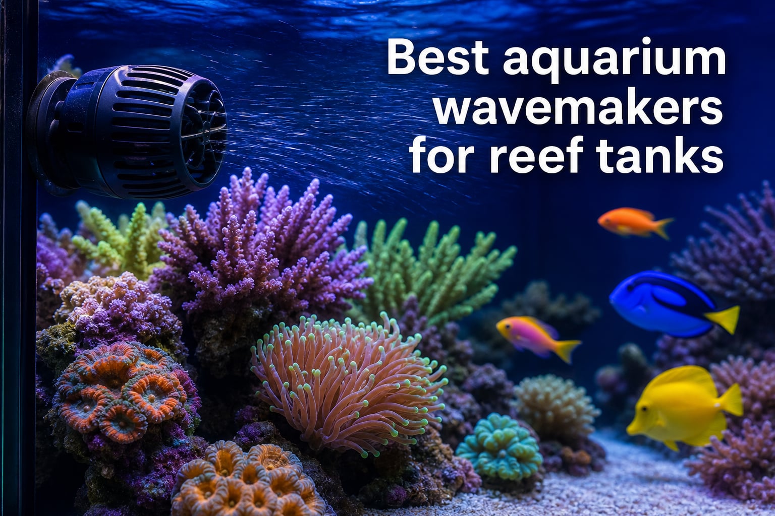 Best aquarium wavemakers for reef tanks