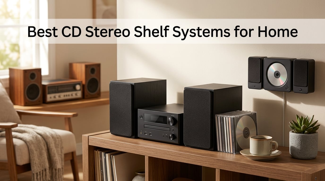 Best CD Stereo Shelf Systems for Home