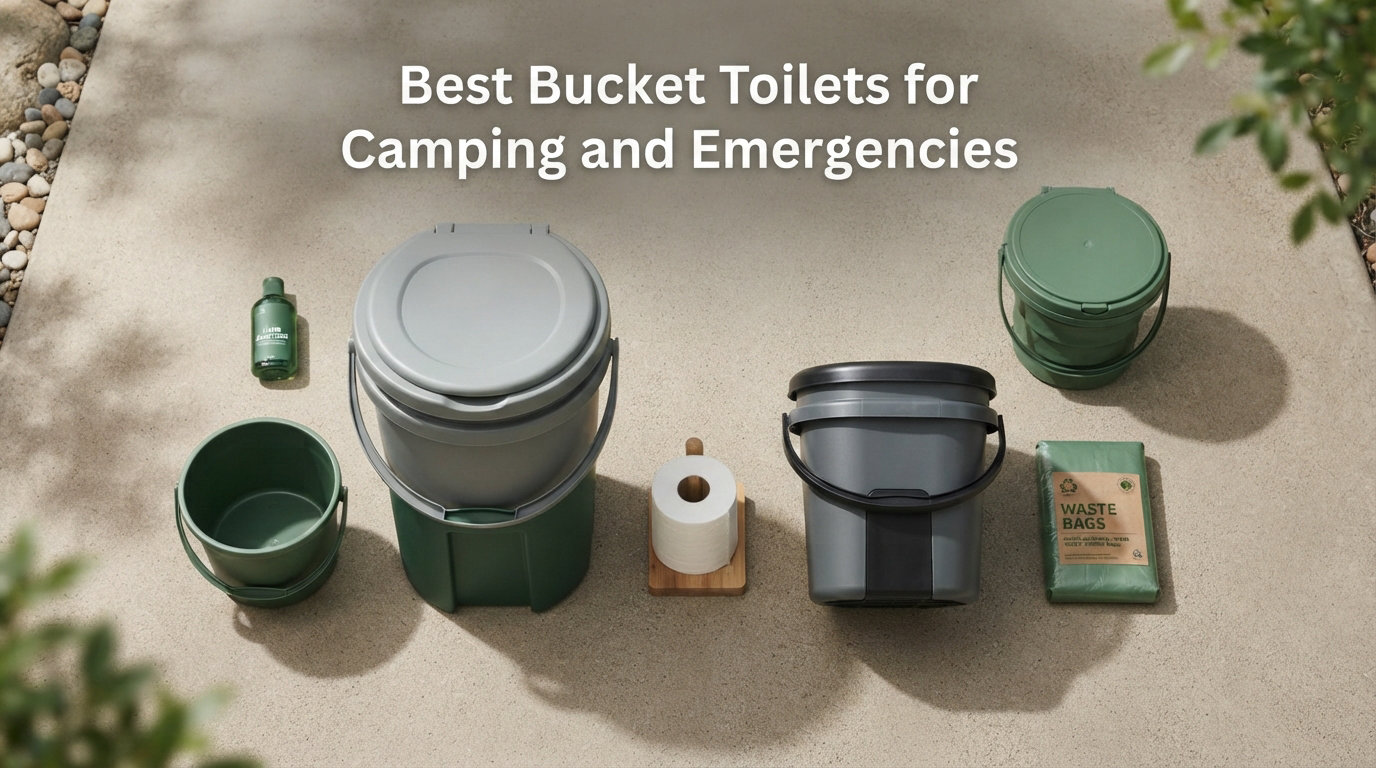 Best Bucket Toilets for Camping and Emergencies