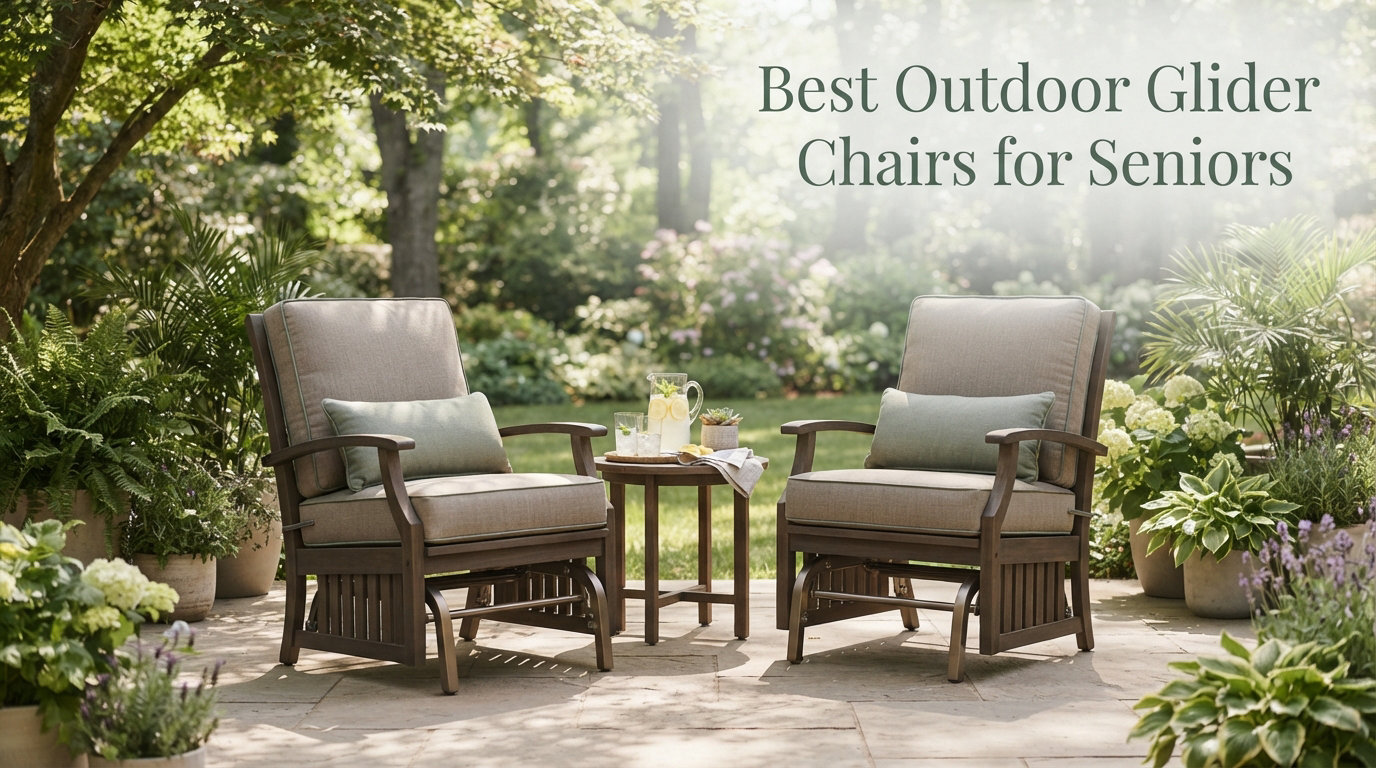 Best Outdoor Glider Chairs for Seniors