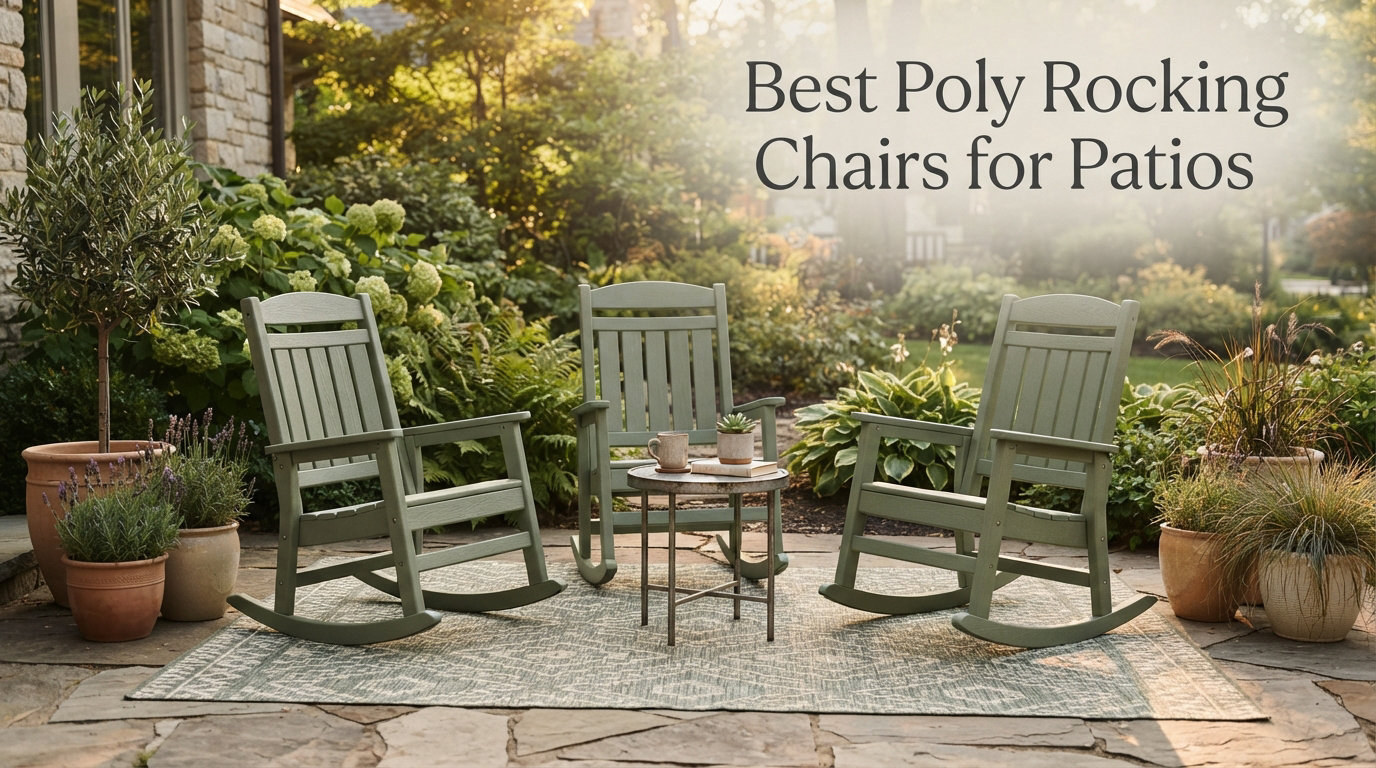 Best Poly Rocking Chairs for Patios