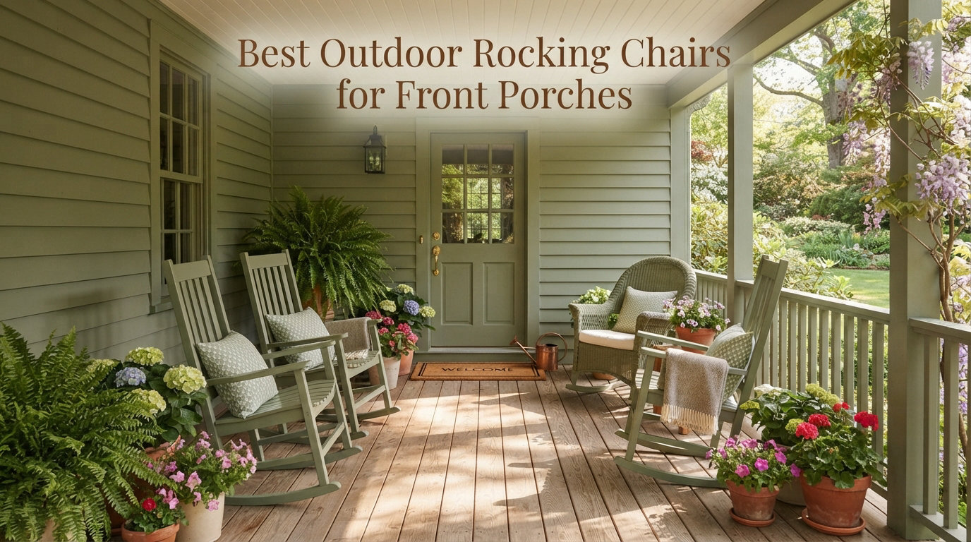 Best Outdoor Rocking Chairs for Front Porches