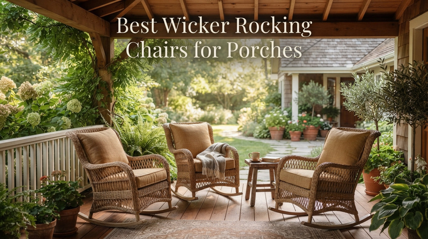 Best Wicker Rocking Chairs for Porches