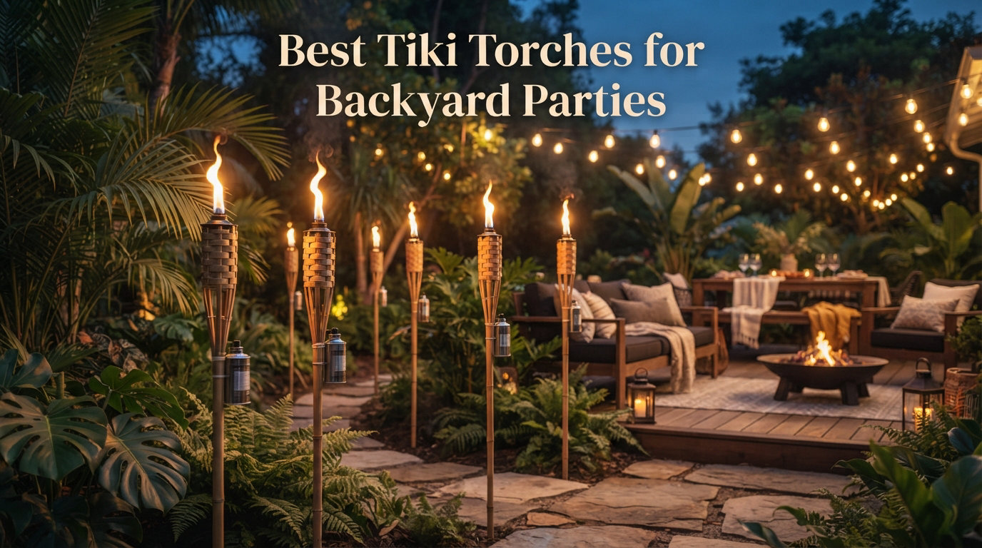 Best Tiki Torches for Backyard Parties