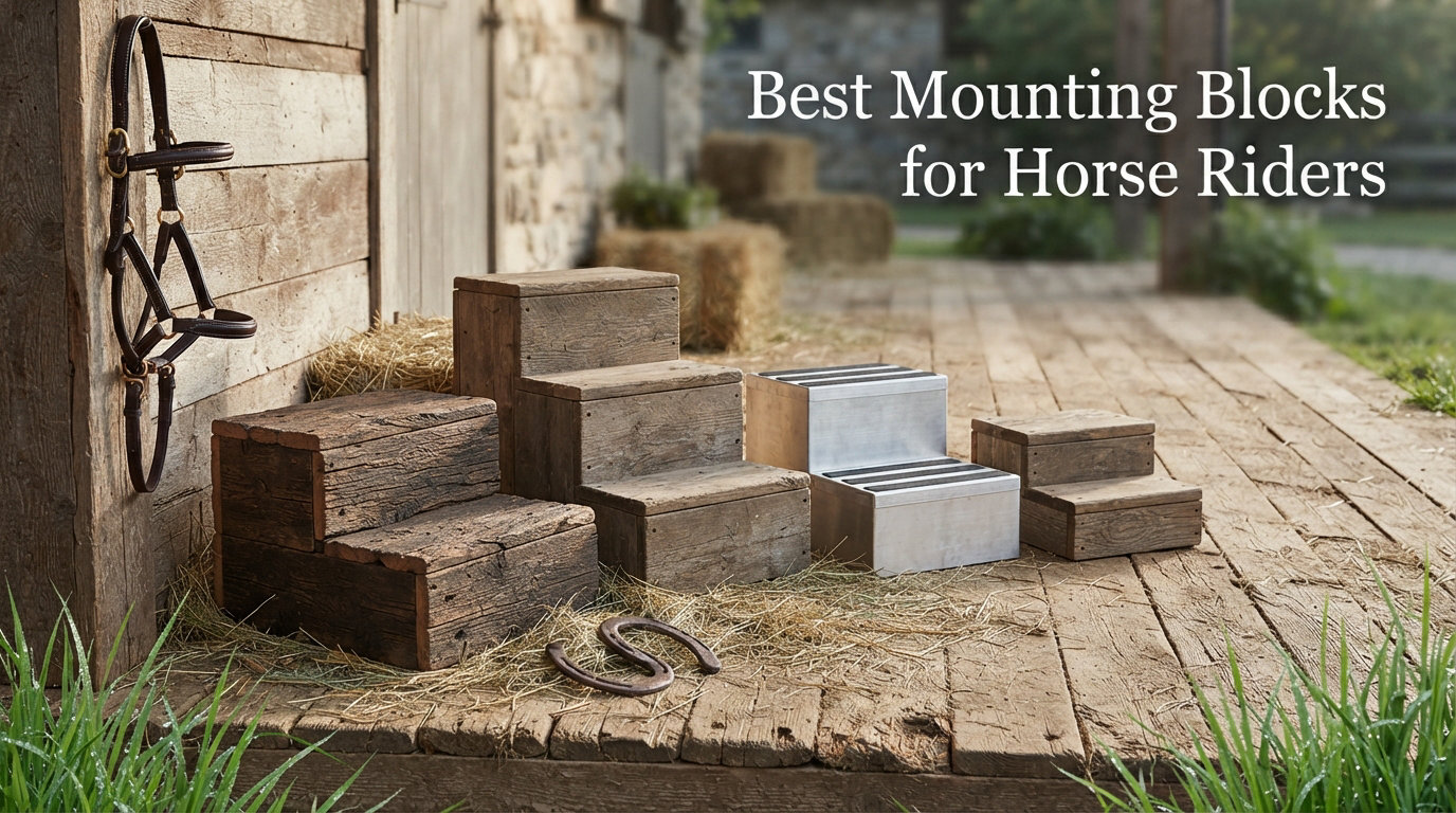 Best Mounting Blocks for Horse Riders