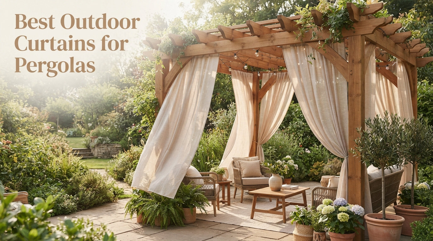 Best Outdoor Curtains for Pergolas