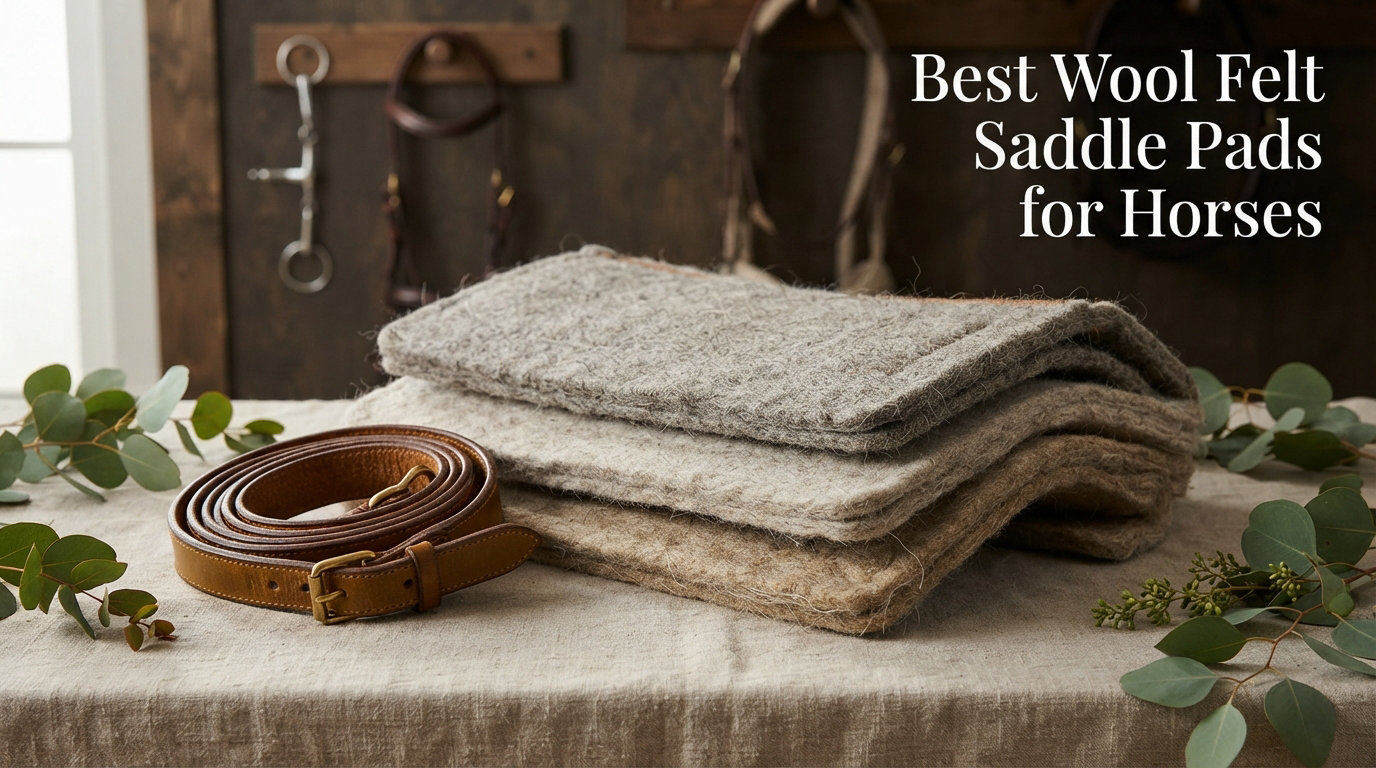 Best Wool Felt Saddle Pads for Horses