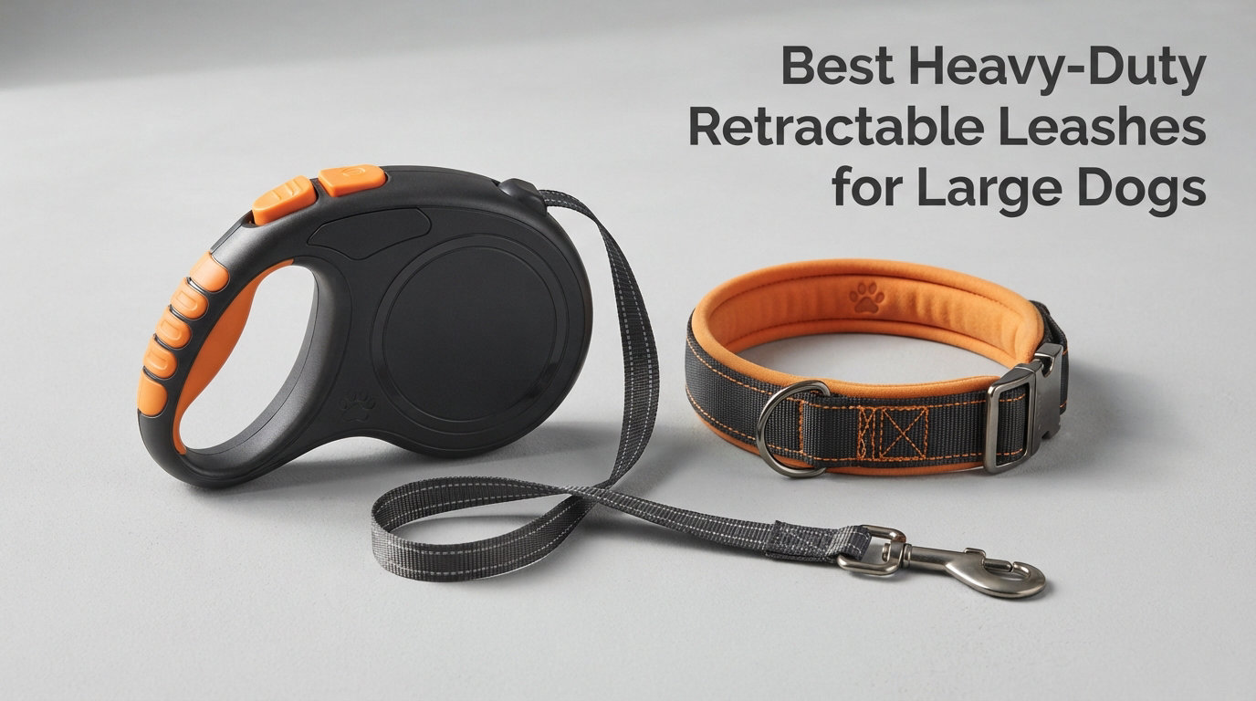 Best Heavy-Duty Retractable Leashes for Large Dogs