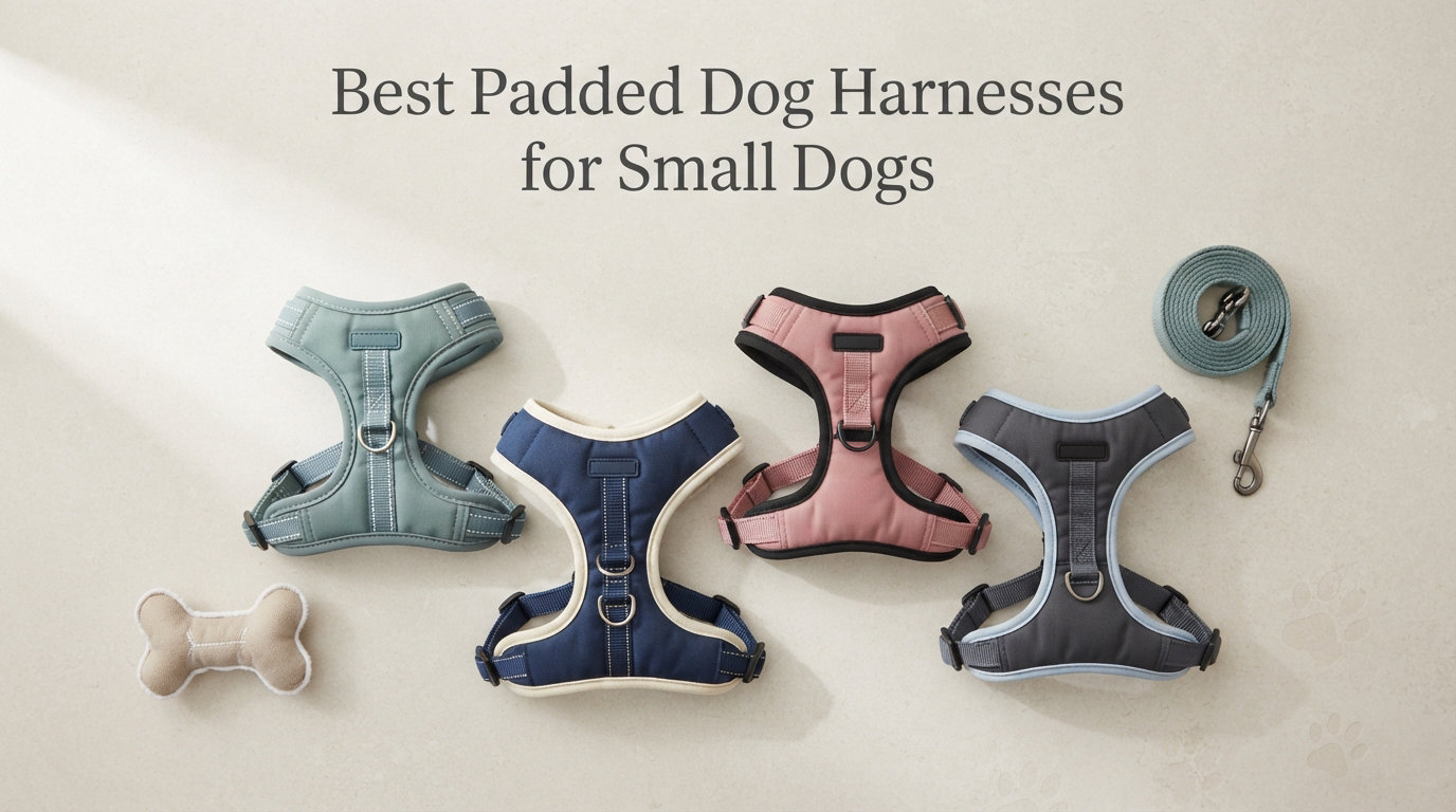 Best Padded Dog Harnesses for Small Dogs