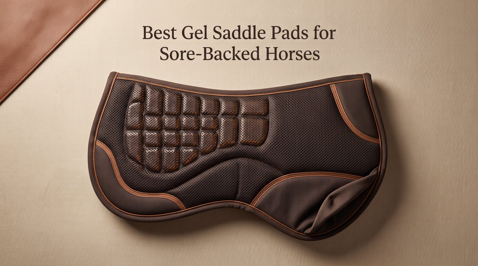 Best Gel Saddle Pads for Sore-Backed Horses