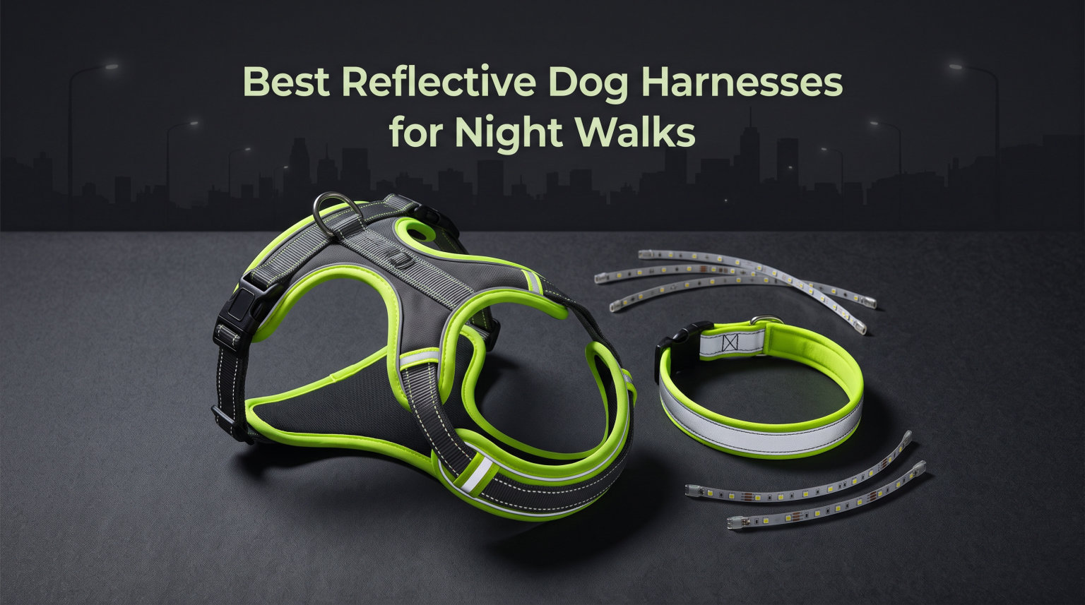 Best Reflective Dog Harnesses for Night Walks
