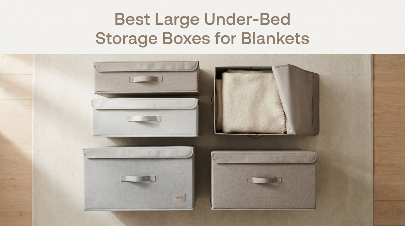 Best Large Under-Bed Storage Boxes for Blankets