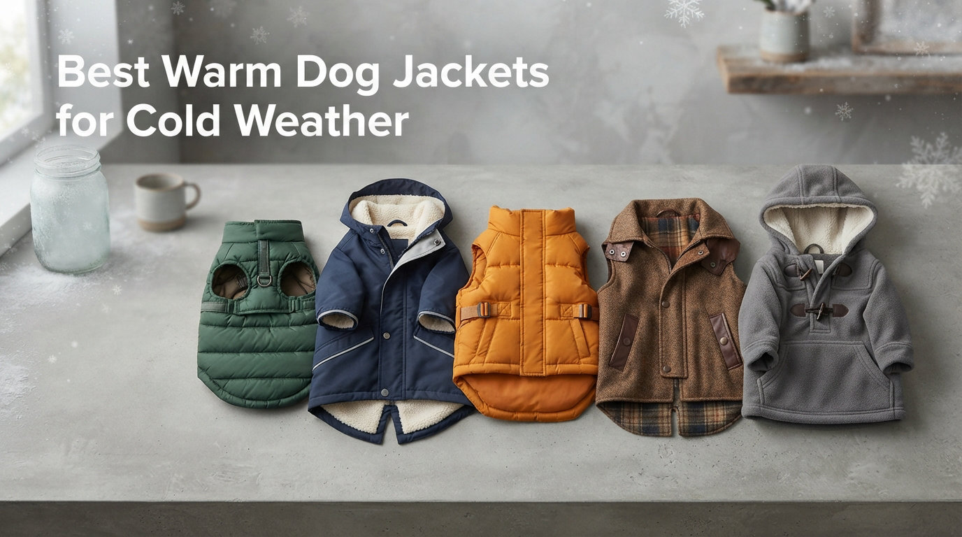 Best Warm Dog Jackets for Cold Weather