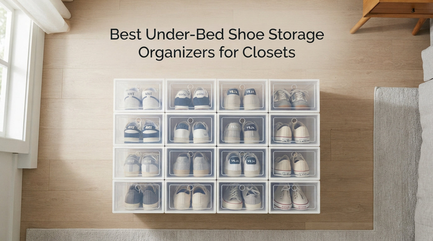 Best Under-Bed Shoe Storage Organizers for Closets
