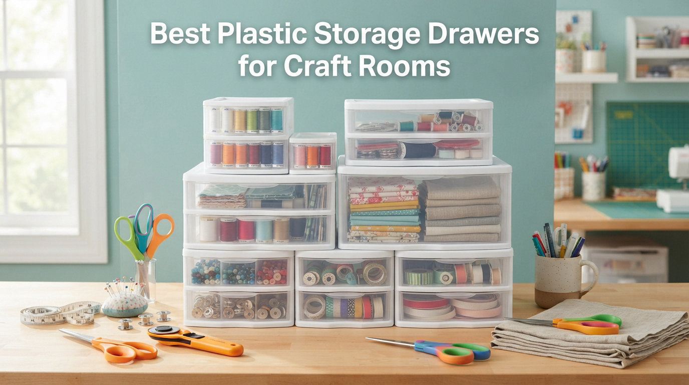 Best Plastic Storage Drawers for Craft Rooms