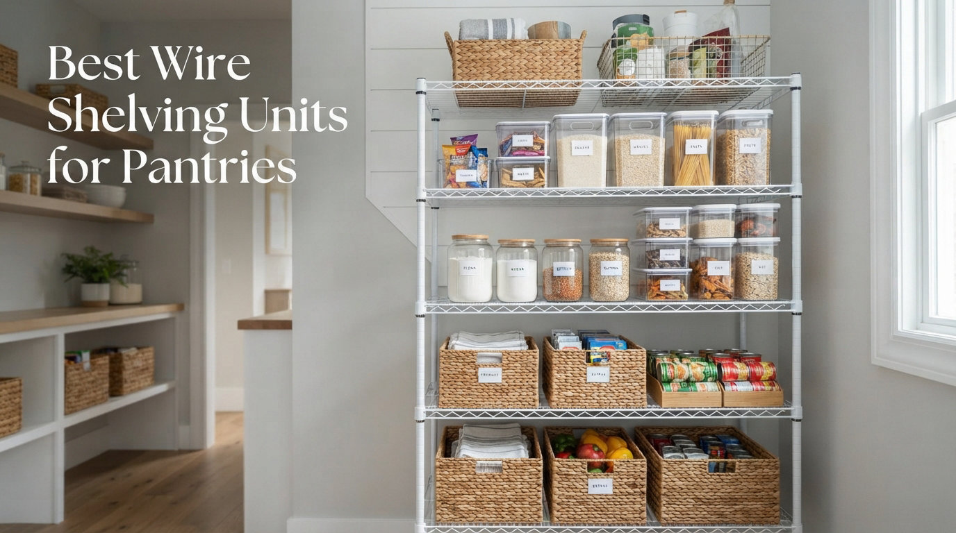 Best Wire Shelving Units for Pantries