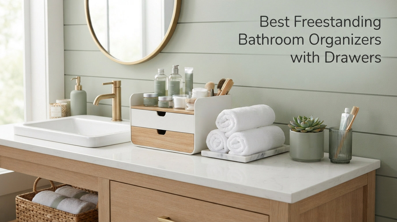 Best Freestanding Bathroom Organizers with Drawers