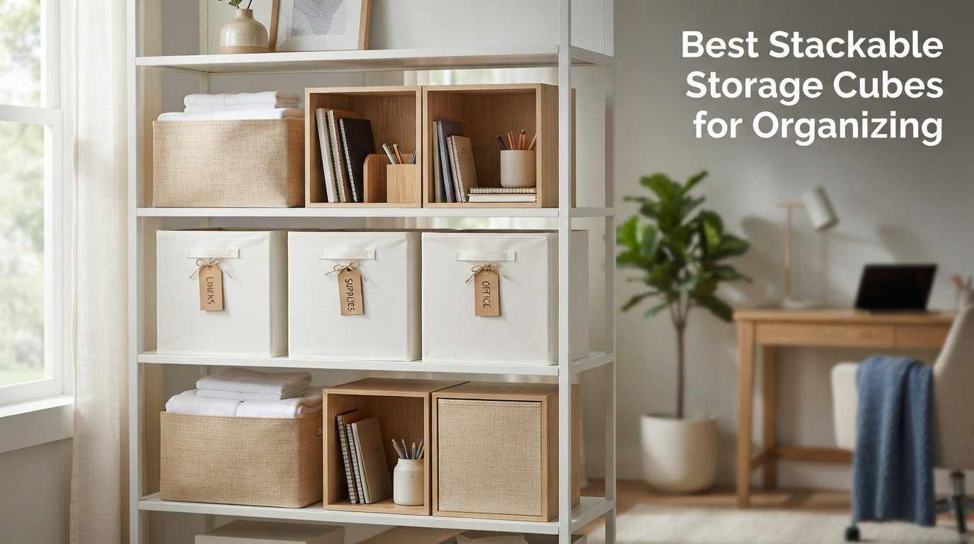 Best Stackable Storage Cubes for Organizing