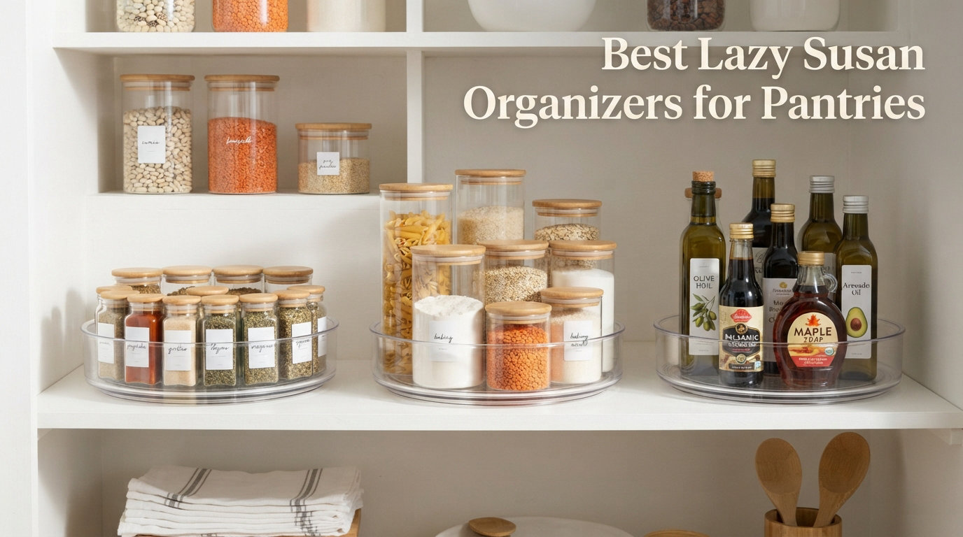 Best Lazy Susan Organizers for Pantries