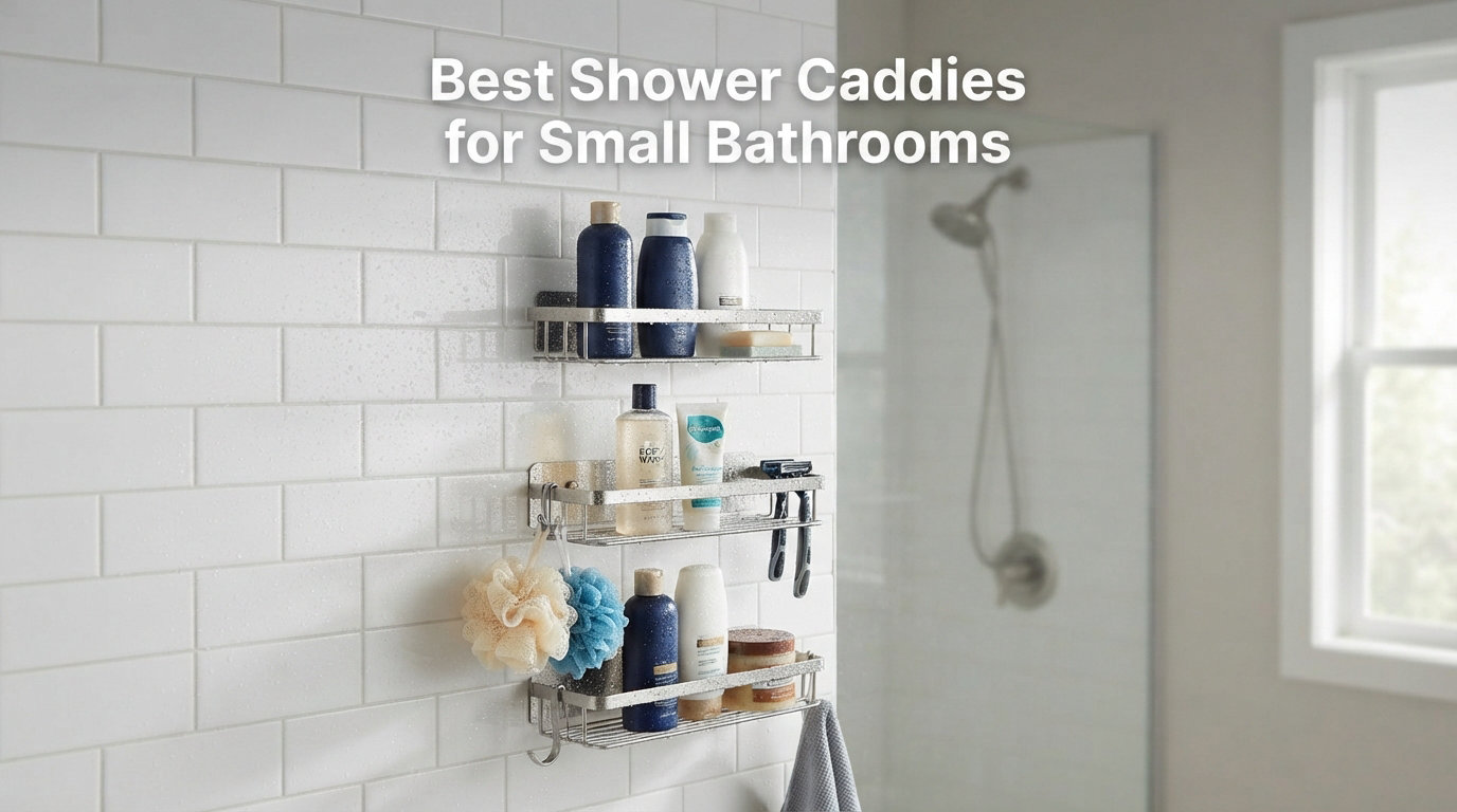 Best Shower Caddies for Small Bathrooms